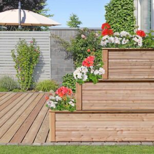 Alternative view of Pflanzkasten NARO 3er