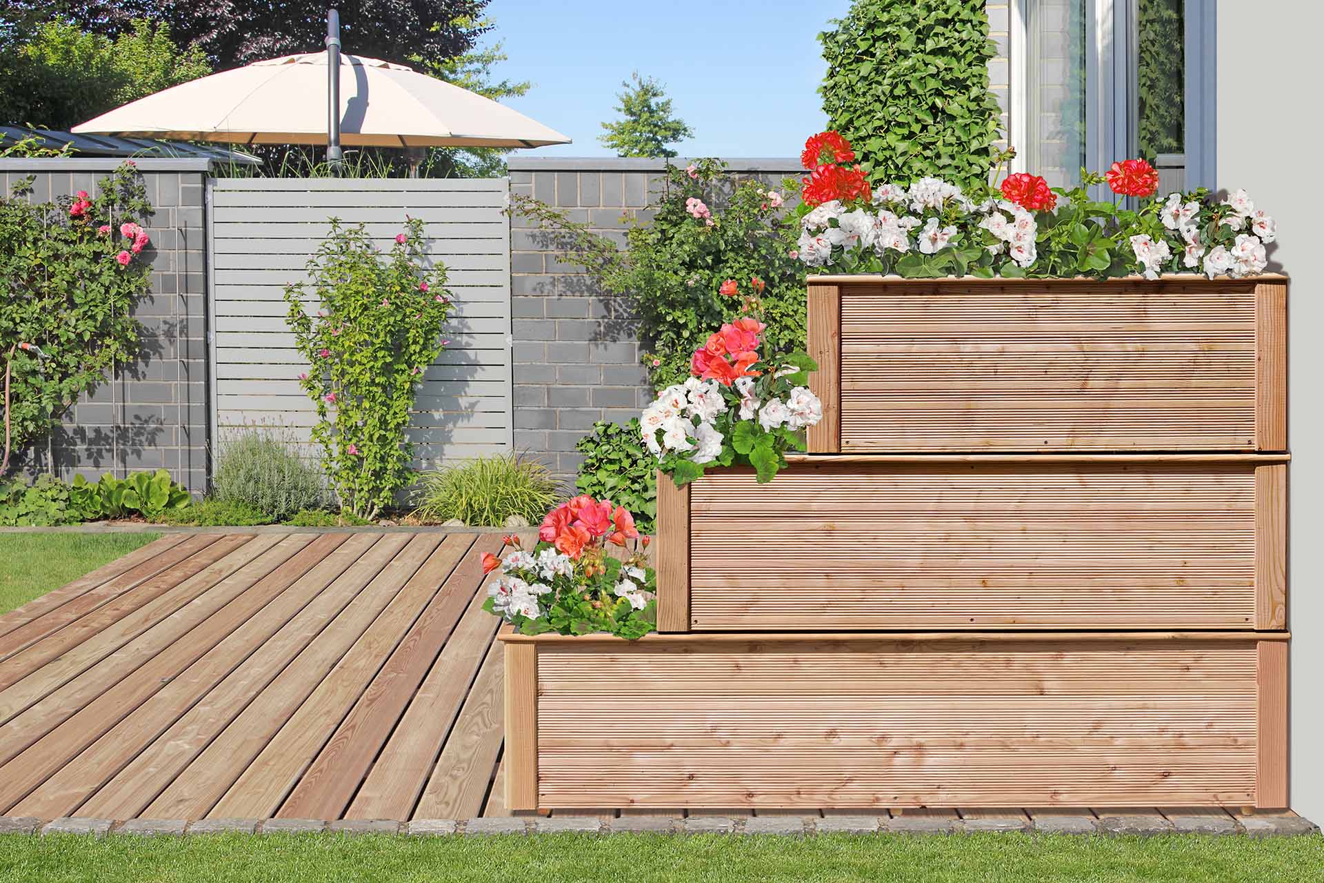 Pflanzkasten NARO 3er – Bild 2