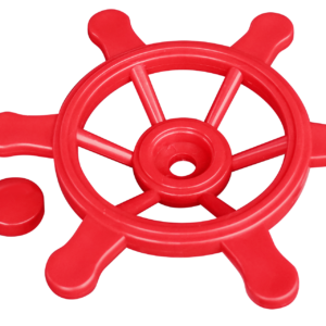 Alternative view of Multi-Play Steuerrad Pirat, rot