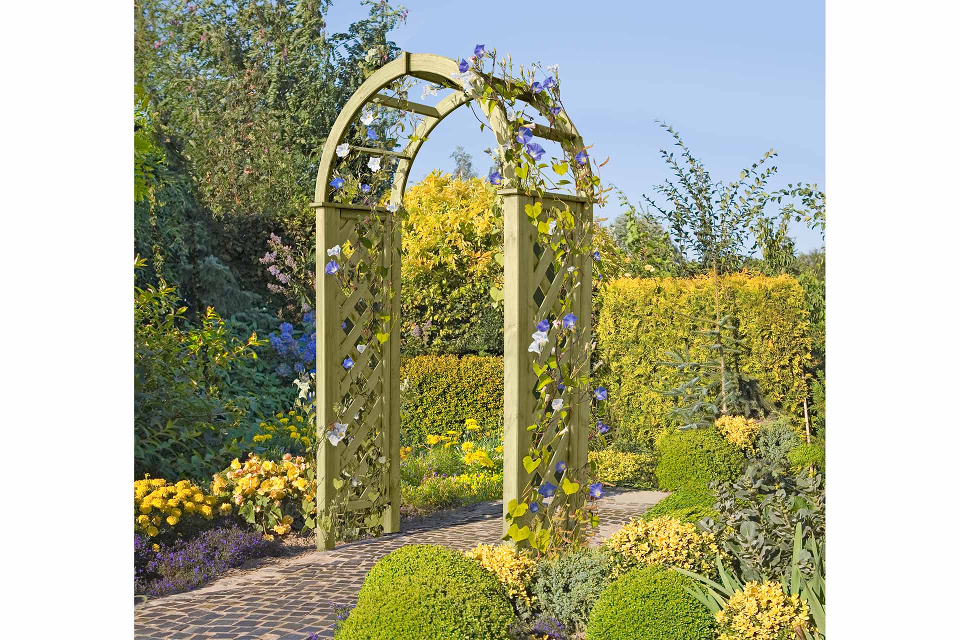 Arkade Durchgangspergola