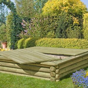 Alternative view of Sandkasten Holzabdeckung f. BONNY, ELIAS und PAULO